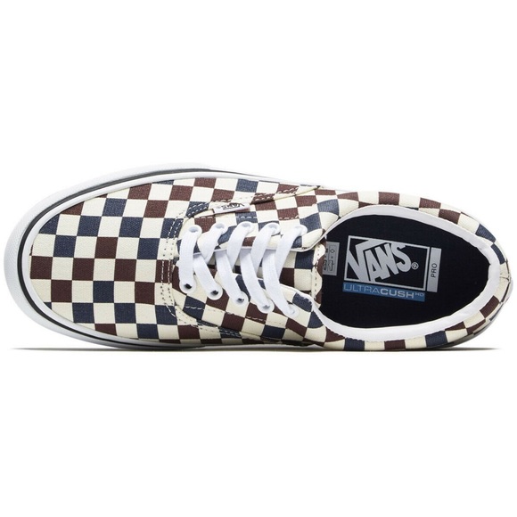 checkered vans era pro